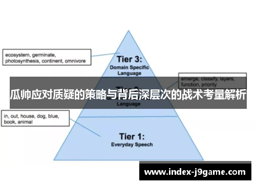 瓜帅应对质疑的策略与背后深层次的战术考量解析